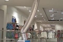 Portable AC  used in retail store