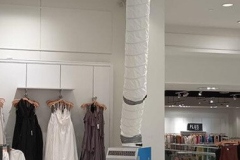 Temporary air conditioning rentals for use in retail store