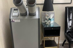 Spot-cooler in use from Neat Heat & Cooling