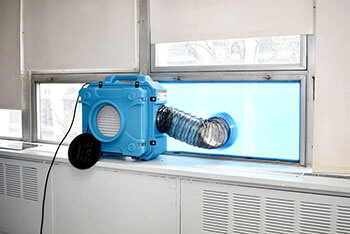 HEPA equipment and air scrubbers for rent.