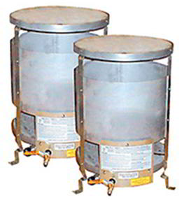 Temporary Heating Equipment Rentals Like These Natural Gas & Propane Direct Fired Heaters