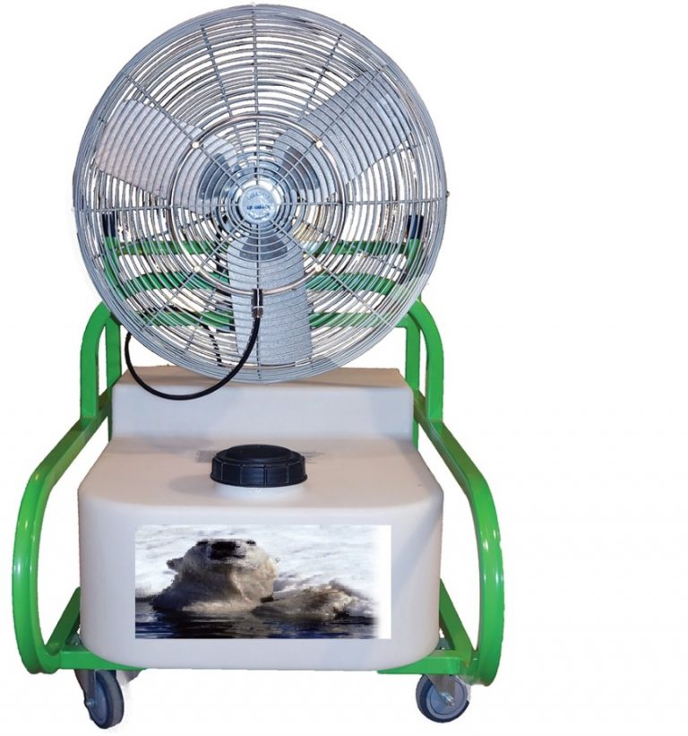 Misting Fans For Rent For Your Construction Site Neat Heat & Cooling