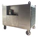 portable steam heater on wheels