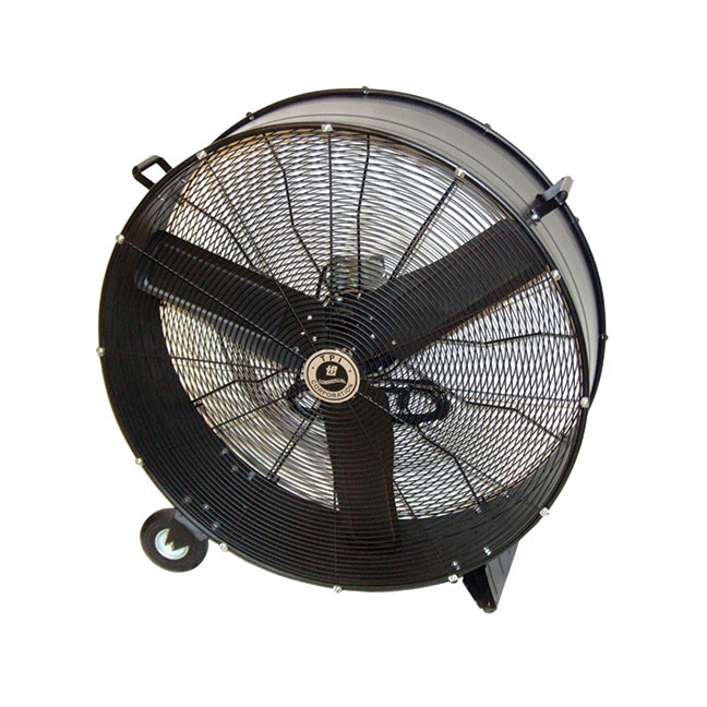 industrial rolling fan black