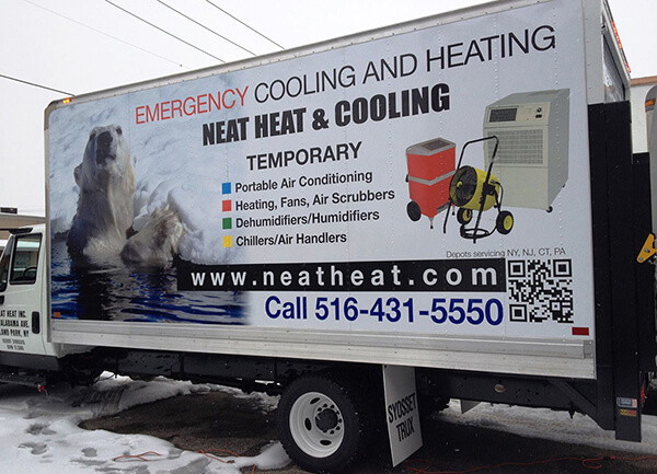 Heating Season Begins with a Neat Heat Delivery Truck.