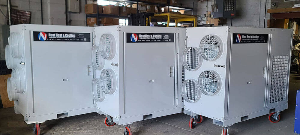 NYC Temporary Cooling Rental Equipment - 5 ton AC's